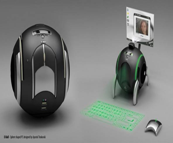 e-ball computer design